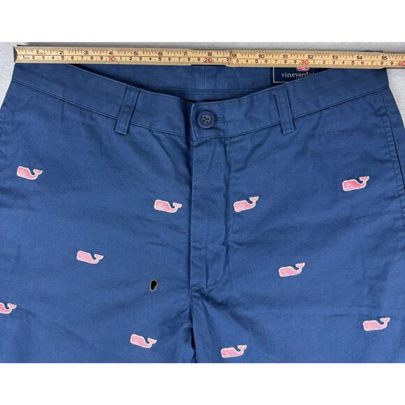 Vineyard Vines Club Pants Mens 30x30 Whale Embroidered Preppy Golf Flaw - Hole - Picture 6 of 11